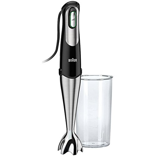 خرید از آمازون - همزن دستی qtimber Braun Multiquick 7 Soup MQ700 0.6 L 750W 11.2 x 27.2 x 25.2 cm frullatore
