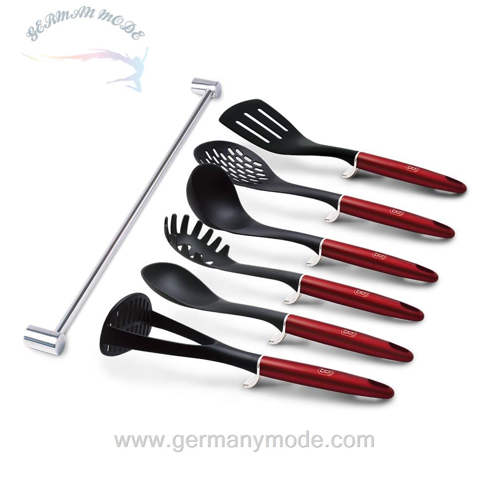 ست کفگیر ملاقه برلینگر هاوس مجارستان Berlinger Haus Kitchen Tool Set BH-6325 Burgundy Collection