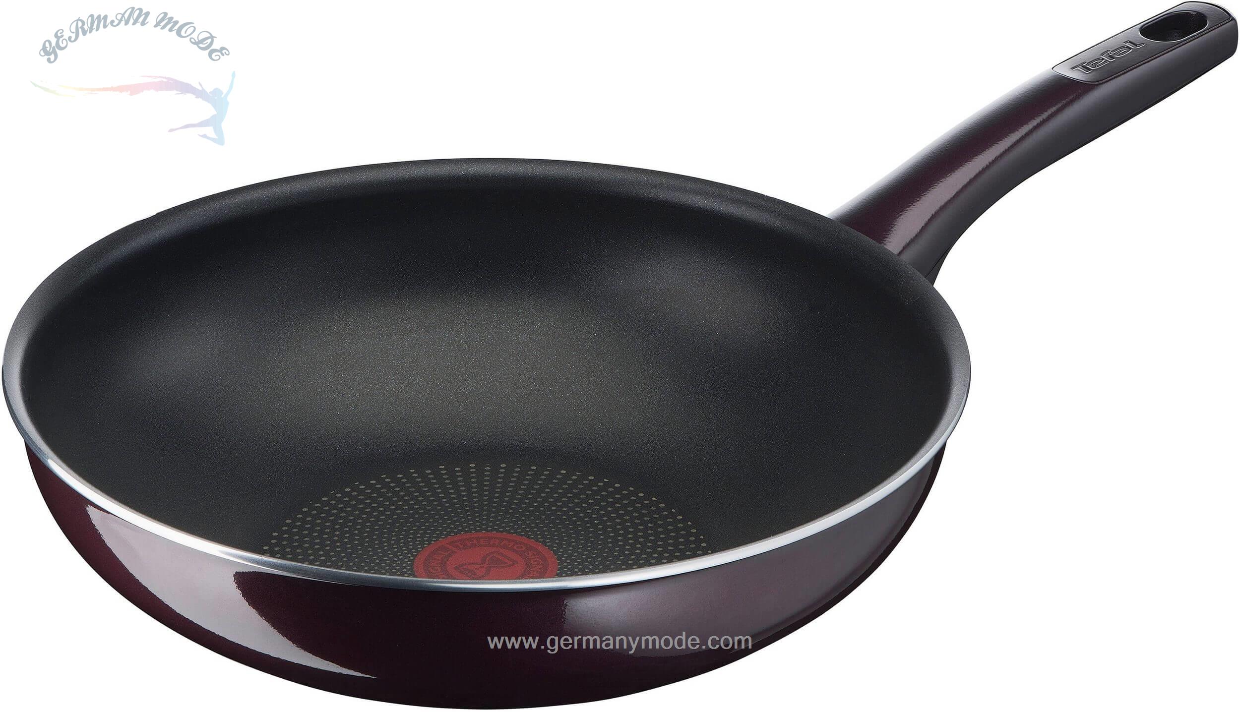 تابه وک 28 سانت تفال فرانسه Tefal Wok D52219 Resist Intense 28 cm