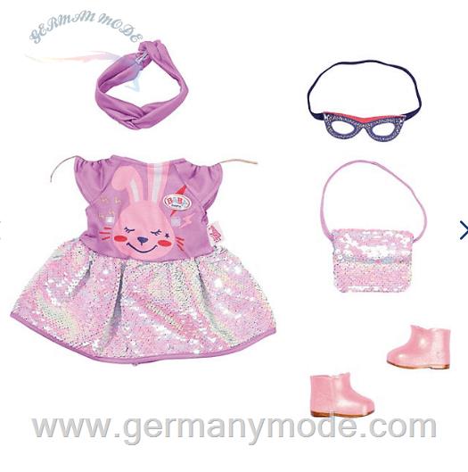 مجموعه لباس های عروسک Zapf Creation BABY born® Deluxe Happy Birthday Outfit 43 cm