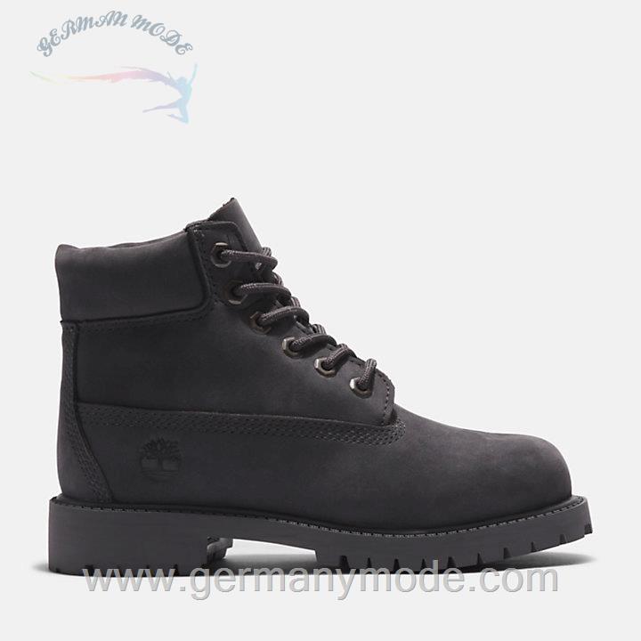 بوت ضد آب بچگانه تیمبرلند آمریکا TIMBERLAND WASSERDICHTER PREMIUM 6 INCH BOOT FÜR KINDER IN GRAU