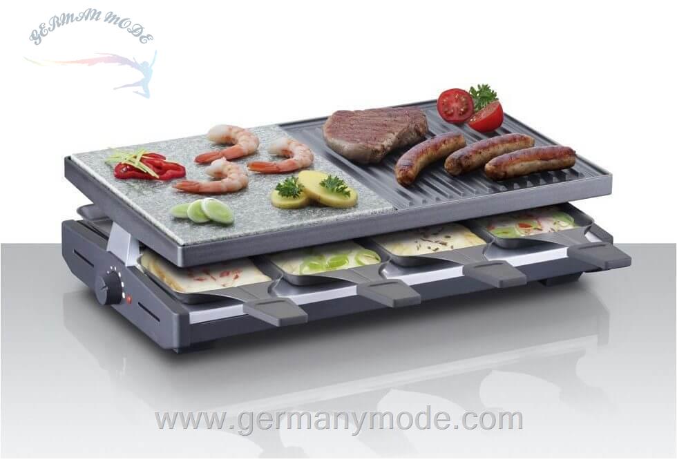 گریل باربیکیو استبا آلمان Steba Raclette RC 58-8 Raclettepfännchen-1200 W