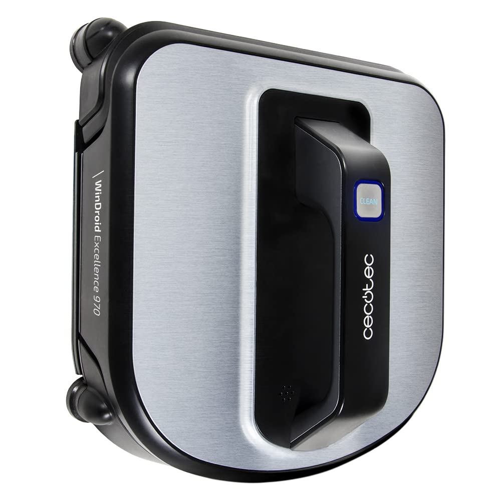 شیشه پاک کن رباتیک سکوتک اسپانیا تمام اتوماتیک Cecotec Conga WinRobot Excellence 970، دارای ۴ حالت تمیز کردن، ۵ قدرت، ۷۵ وات