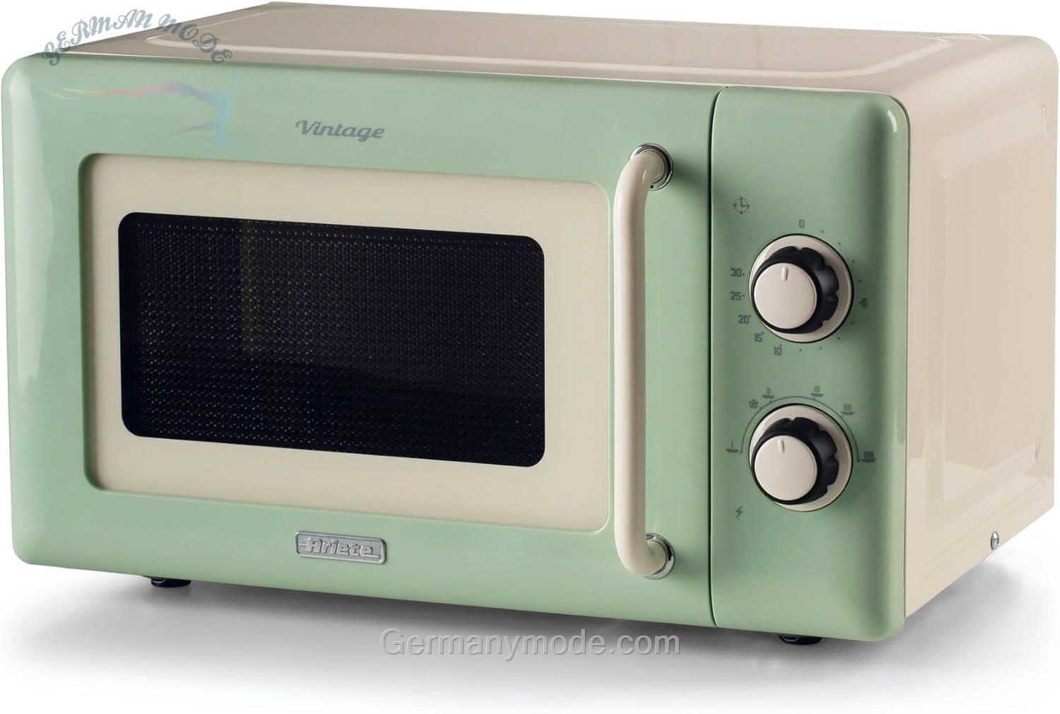مایکروویو آریته ایتالیا سبز Ariete 3960/04 Vintage Microwave 800W