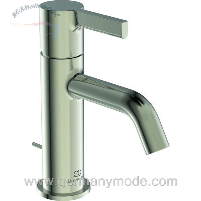 شیر مخلوط روشویی پایه کوتاه ایدیل استاندارد Ideal Standard Joy mit Ablaufgarnitur BC775 silver storm BC775GN