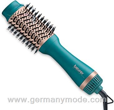 برس حرارتی صاف کننده فرکننده مو بیورر آلمان Beurer 2-in-1 Volumen- Haartrocknungsbürste HC 45 Ocean