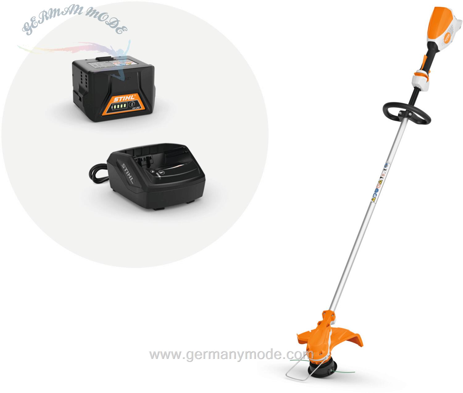 چمن زن شارژی اشتیل آلمان Stihl FSA 60 Set (1 * Akku AK 20 Ladegerät AL 101)