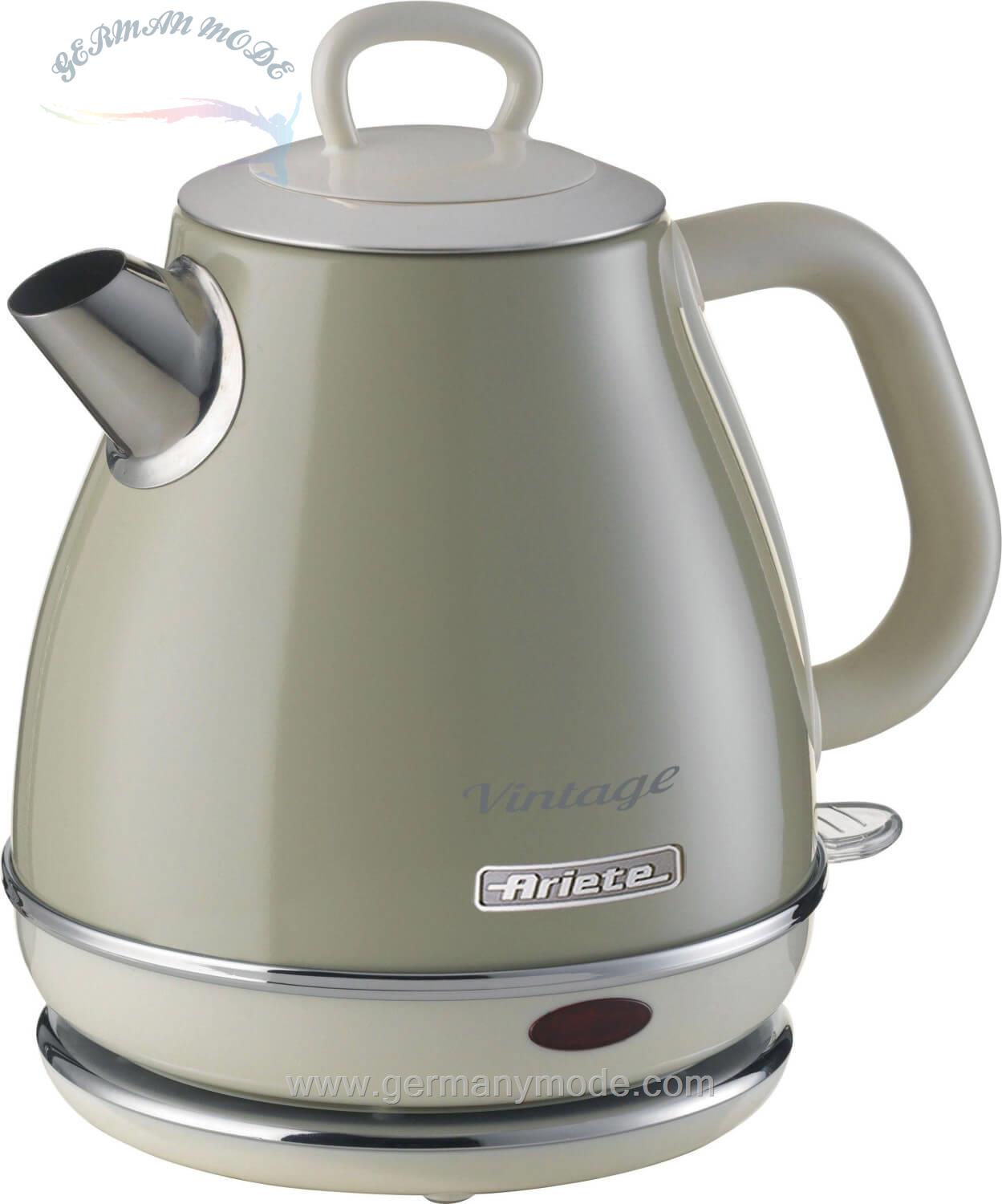کتری برقی آریته ایتالیا Ariete Wasserkocher Vintage 2868 s
