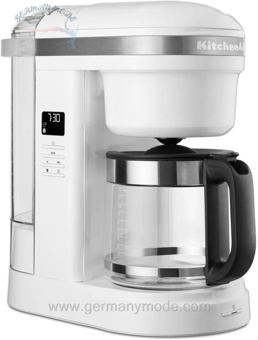 قهوه ساز کیچن اید آمریکا KitchenAid 5KCM1208EWH Kaffeeautomat mit Timer weiß