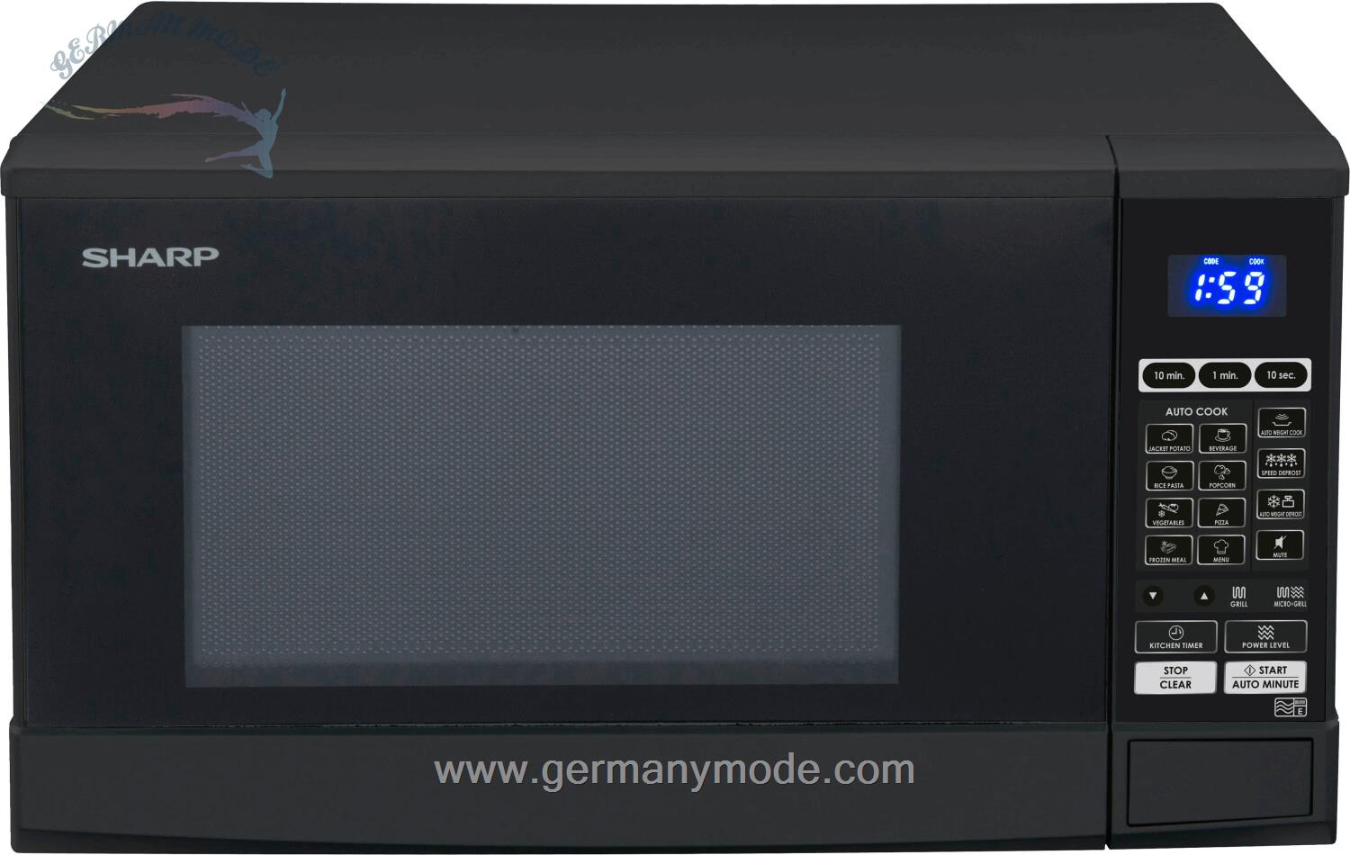 مایکروویو 20 لیتری شارپ Sharp R670 R670BK