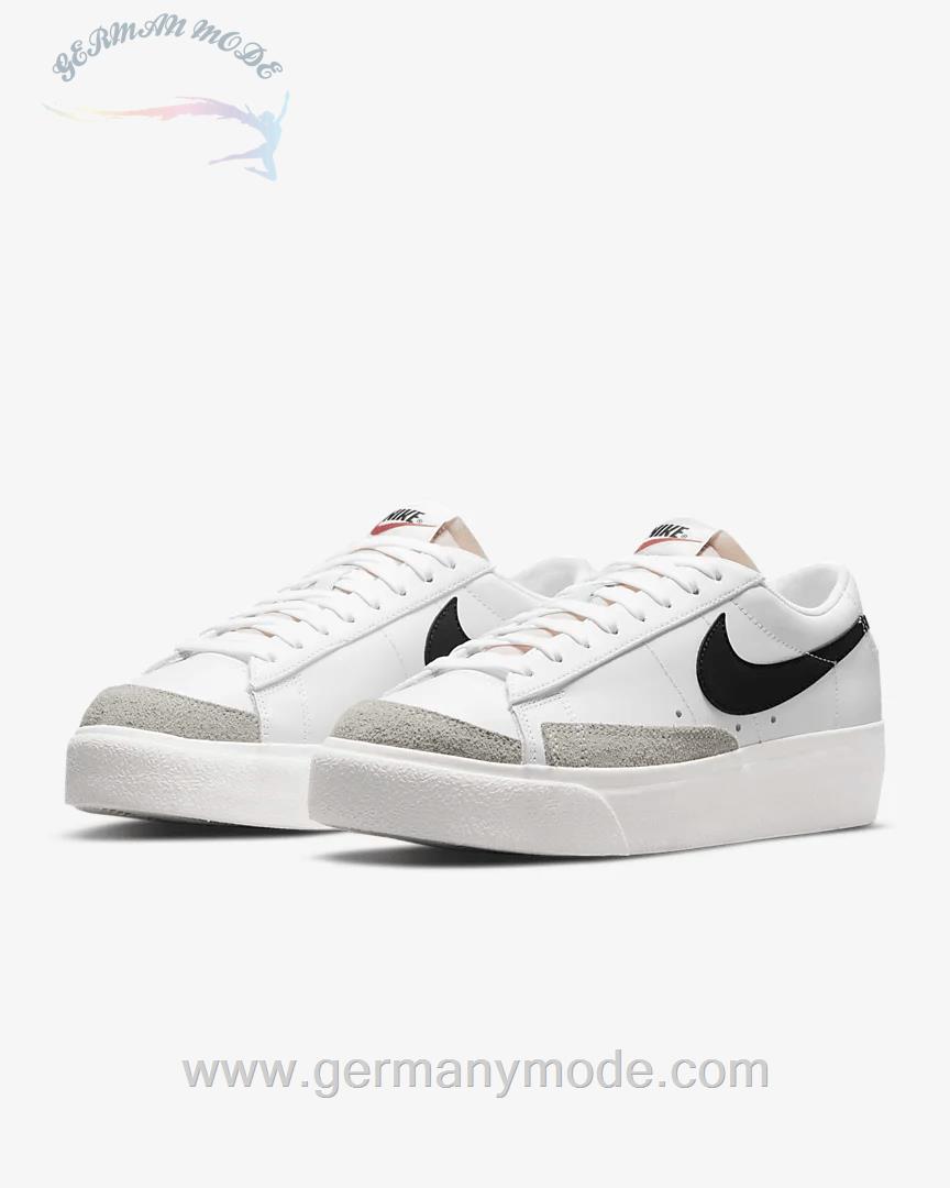 کتانی کلاسیک زنانه نایک آمریکا Nike Blazer Low Platform -DJ0292-101