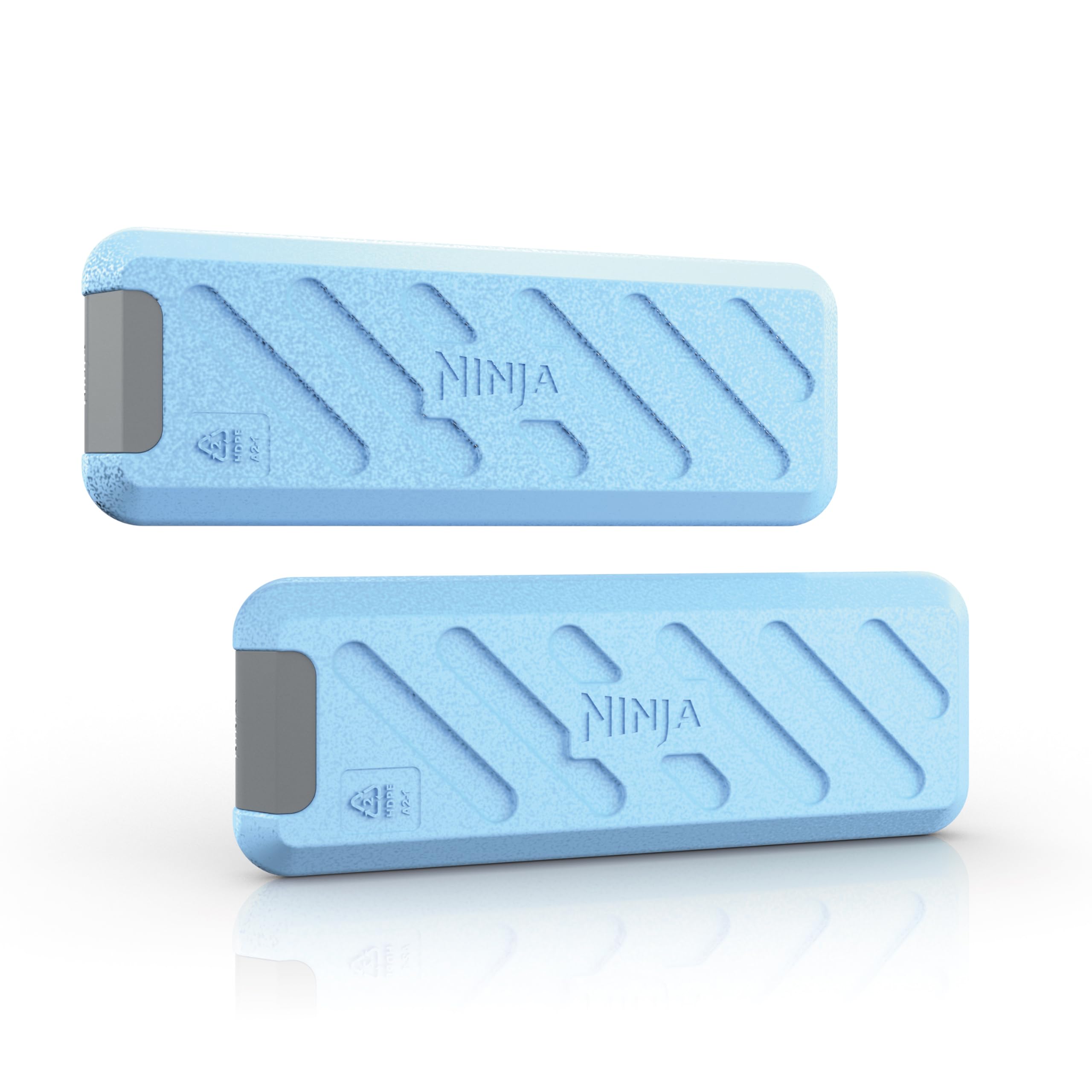 بسته‌های یخ کوچک Ninja FrostVault، بسته ۲ عددی (هر کدام ۳۱۷ گرم) بسته‌های یخ XSKSMLICEPKEUK، بسته ۲ عددی آبی