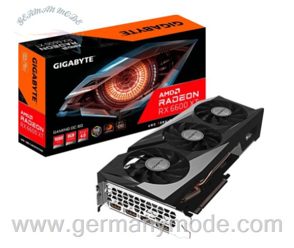 کارت گرافیک گیمینگ 8 GB گیگابایت GigaByte Radeon RX 6600 XT 8GB GDDR6 Gaming OC 8G