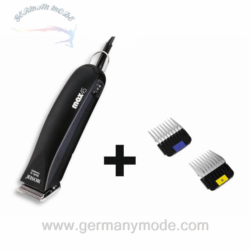 ماشین اصلاح مو سگ و گربه موزر آلمان Moser Max45 mit 2 Aufsteckkämmen