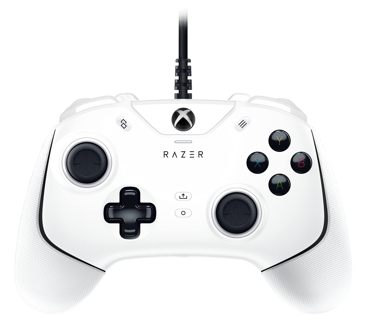 خرید از آمازون - Razer Wolverine V2 - گیم پد سیمی برای Xbox Series X/S + Xbox One + PC (2 دکمه چند منظوره قابل تنظیم، دکمه های اکشن، پد جهت، حالت ماشه مو) Mercury