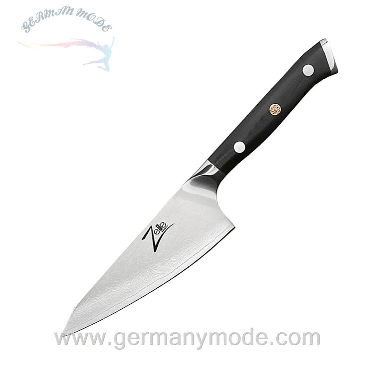 چاقو آشپزخانه 22.2 سانتیمتری کلارشتاین آلمان Klarstein Alpha-Royal Japanese Serie 4,5 Honesuki Messer Messer Schwarz