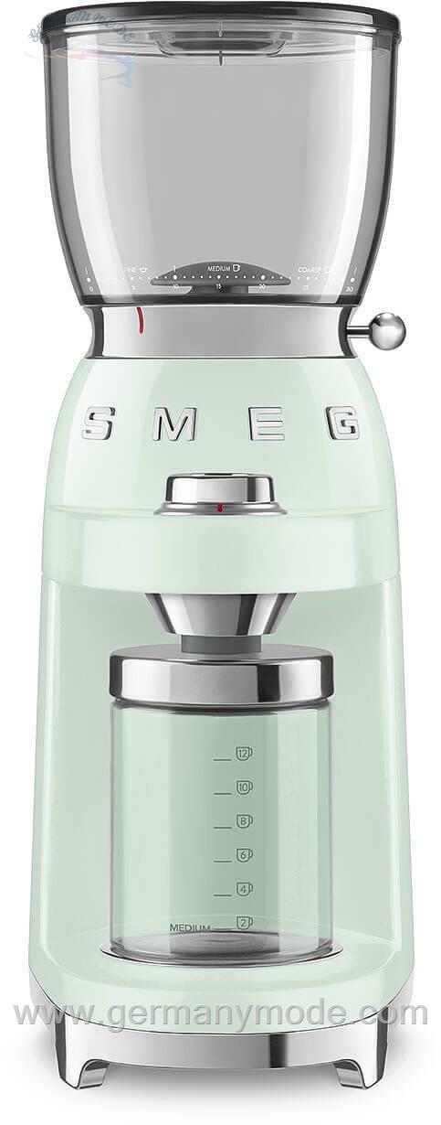 آسیاب قهوه اسمگ ایتالیا Smeg CGF01 Kaffeemühle CGF01PGEU pastellgrün