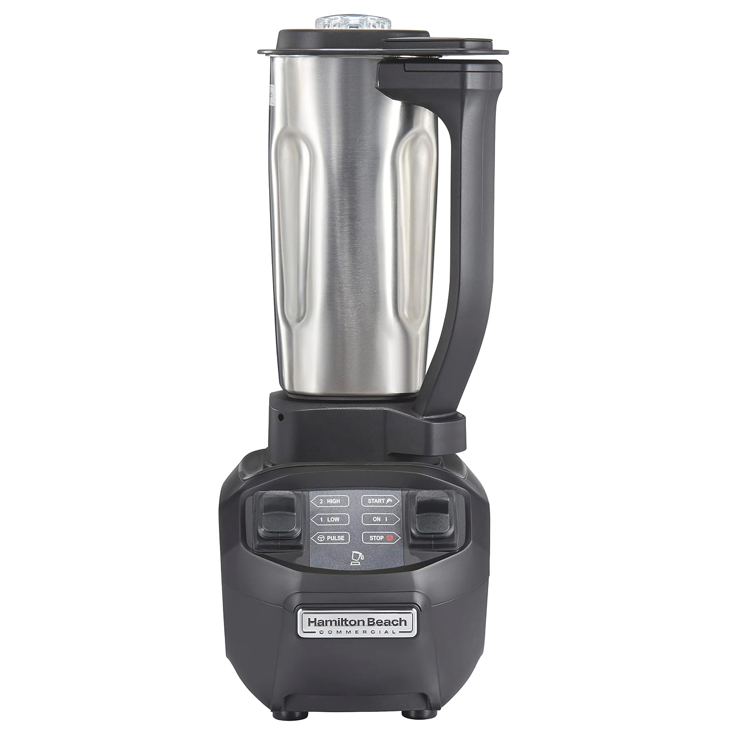 مخلوط کن بلندر تجاری همیلتون بیچ آمریکا Commercial® Rio® Drink Blender، HBB255S-CE، 1.6HP، ظرف فولادی ضد زنگ 0.95 لیتری، 220-240 ولت، مشکی