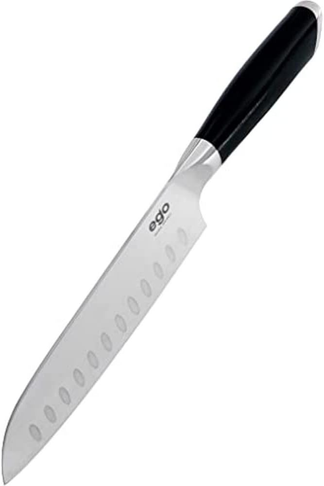 چاقو آشپزخانه 18 سانت ویلفا نروژ Wilfa EGO Sandvik Santokumesser 18cm