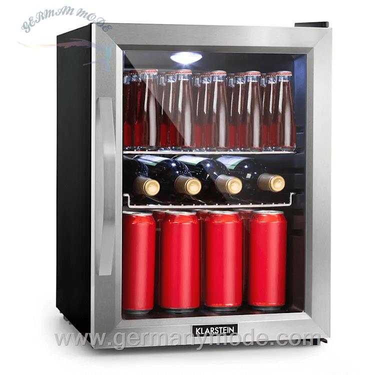 یخچال بطری سرد کن 33 لیتری کلارشتاین آلمان Klarstein Beersafe M Kühlschrank Getränkekühlschrank Edelstahl 42 dB 35 Ltr