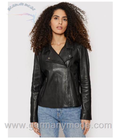کاپشن چرم زنانه هوگو باس آلمان Hugo Boss C_Saleli1 50457105 Schwarz