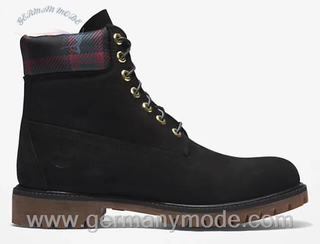 بوت ضد آب مردانه تیمبرلند آمریکا TIMBERLAND PREMIUM 6 INCH BOOT FOR MEN IN BLACK PINK