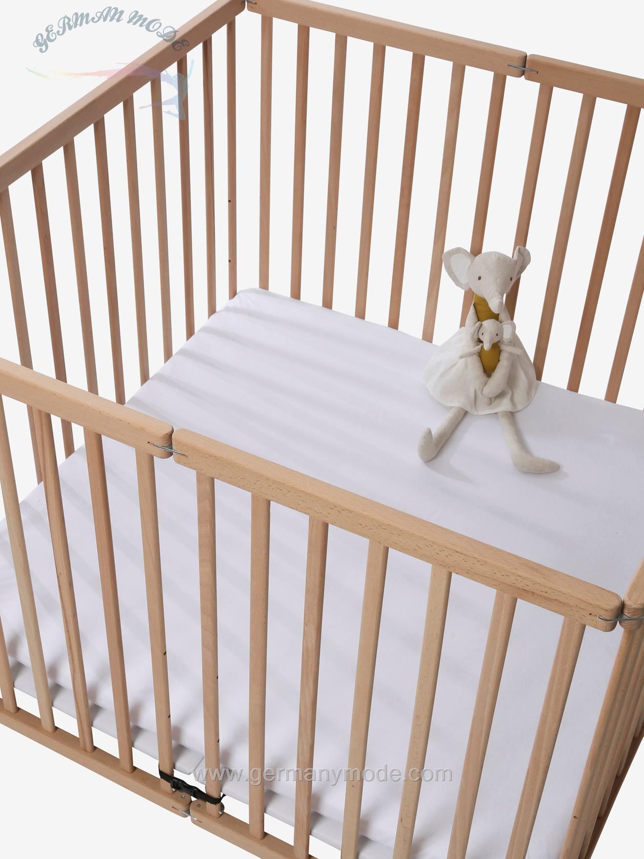 تشک پارک بازی کودک ورت فرانسه Vertbaudet Baby Laufgitter-Unterlage - weiß