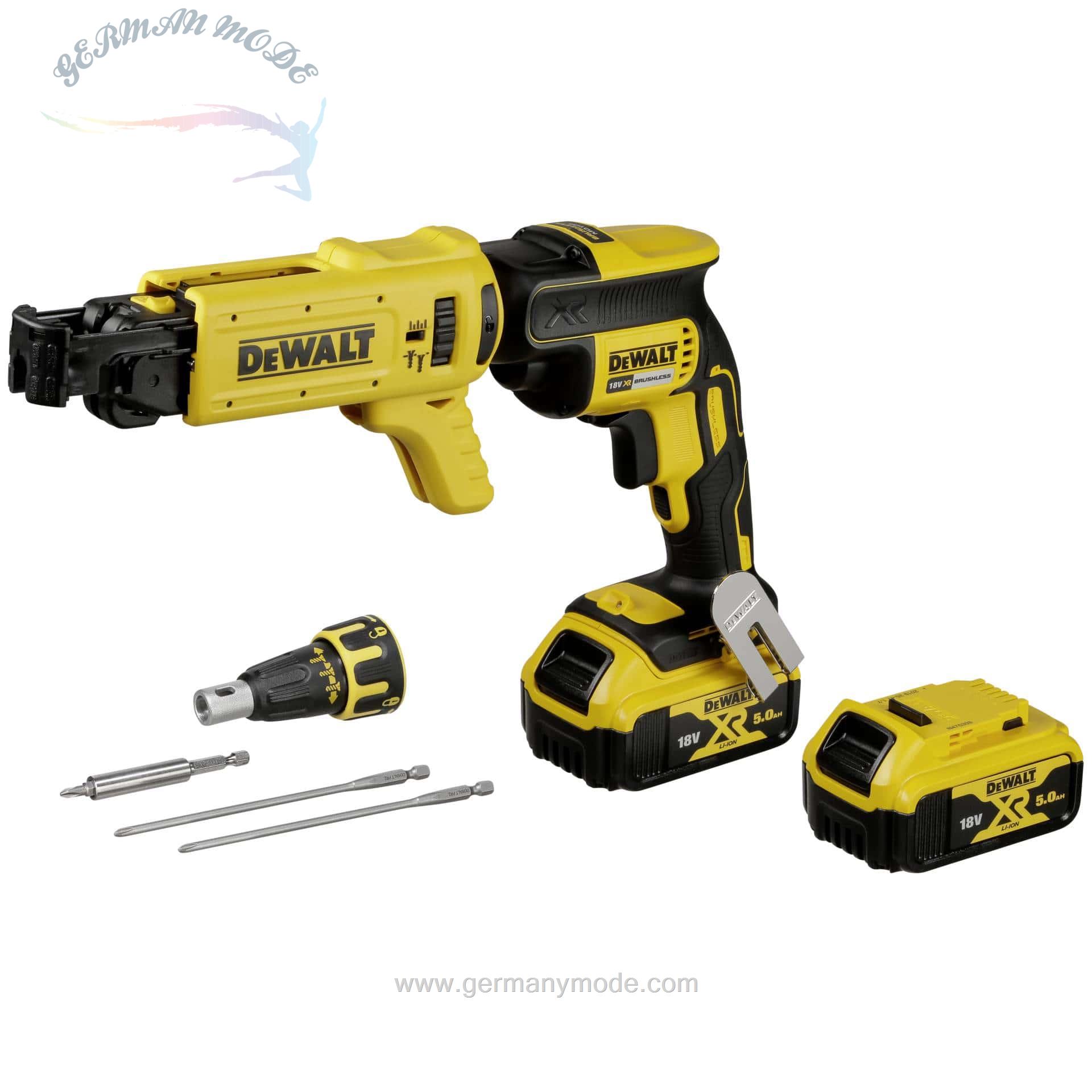 پیچ گوشتی شارژی دیوالت آمریکا DeWalt DCF620P2K-QW Akku-Magazinschrauber