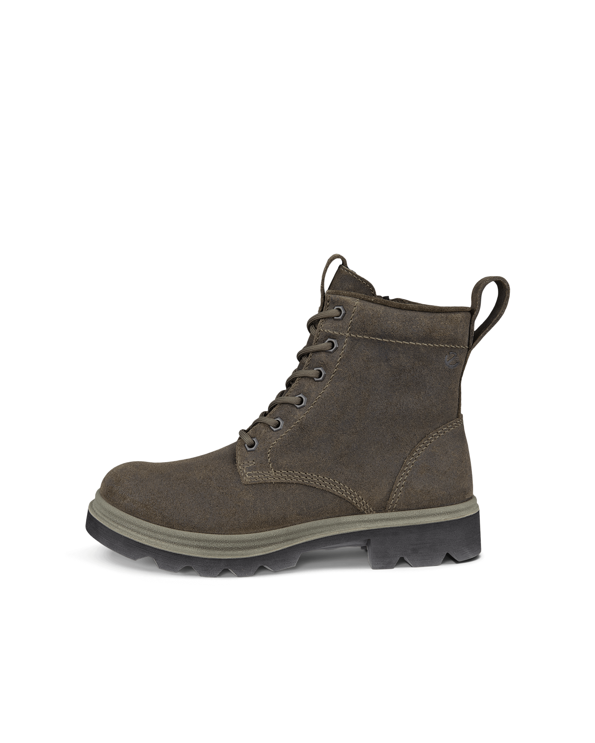 نیم بوت زنانه اکو دانمارک ECCO GRAINER W Damen Schnürstiefelette Grau