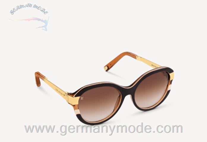 عینک آفتابی زنانه لویی ویتون فرانسه LOUIS VUITTON PETIT SOUPÇON CAT EYE SONNENBRILLE Z0487W