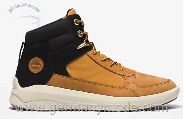 نیم بوت مردانه تیمبرلند آمریکا TIMBERLAND BRADSTREET ULTRA CHUKKA BOOT FOR MEN IN YELLOW