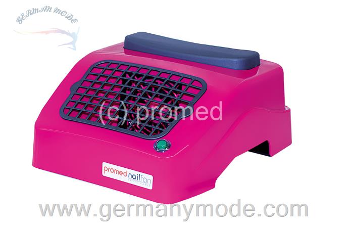 فن مکنده زیردستی سوهان کشی ناخن پرومد آلمان Promed Tischabsaugung Nailfan pink