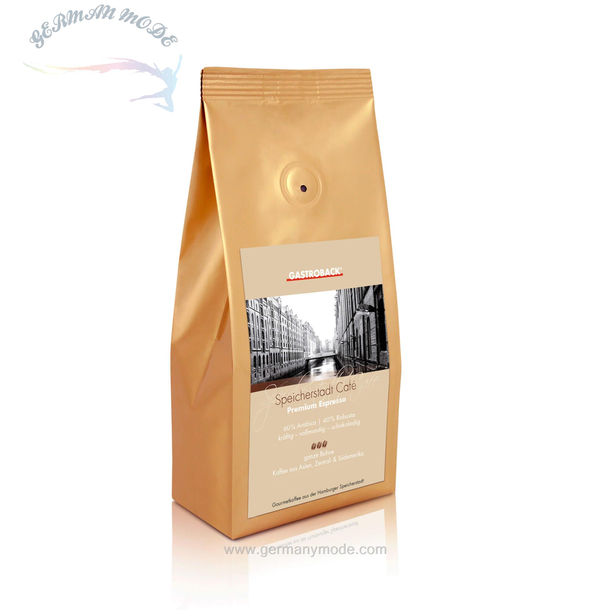 دانه قهوه گاستروبک آلمان GASTROBACK SPEICHERSTADT CAFÉ 1000G 96902