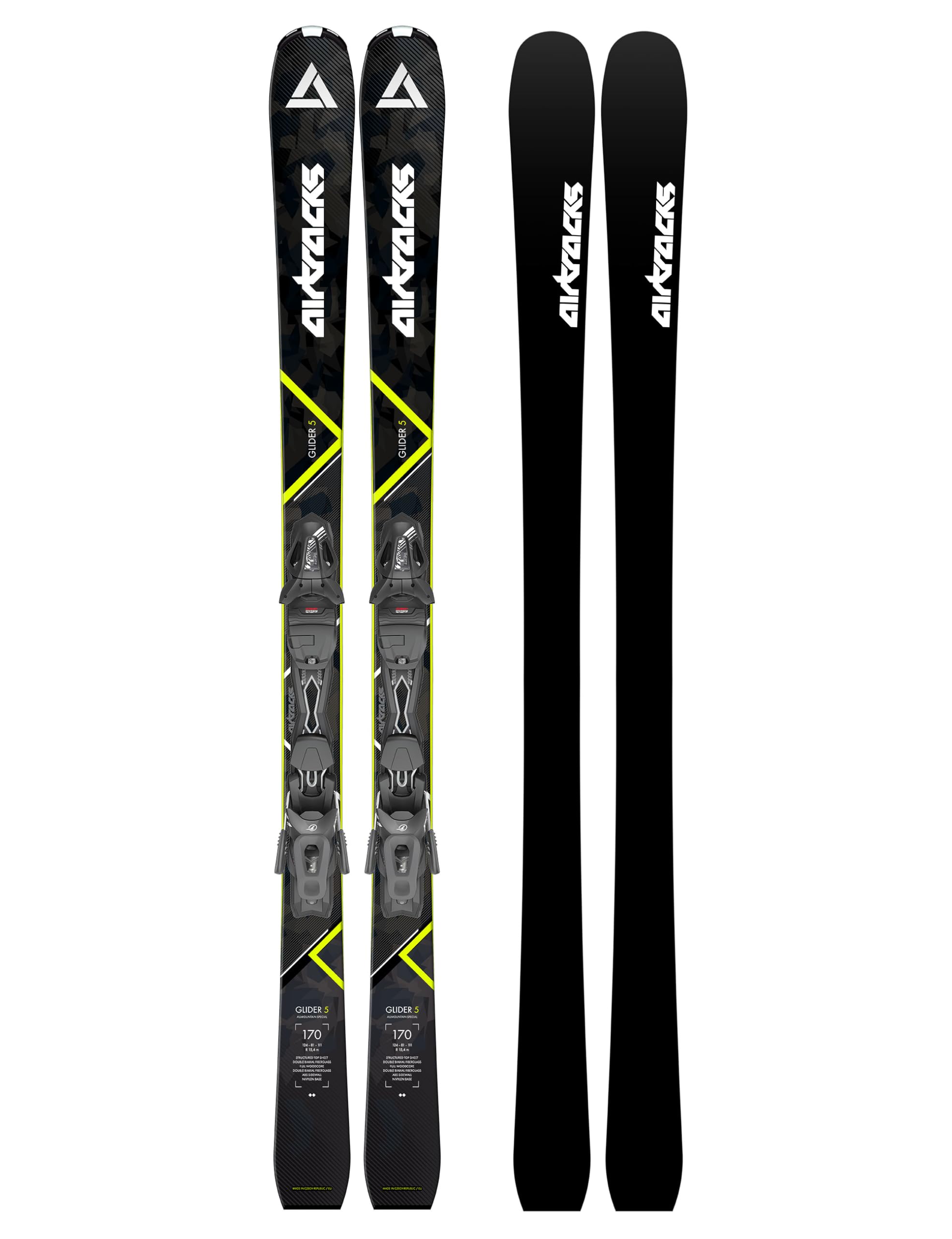 Airtracks Savage Wide AllMountain Skis with Tyrolia PR 11 GW bindings - طول 162cm, 170cm, 178cm - مدل 2025 طول 178cm