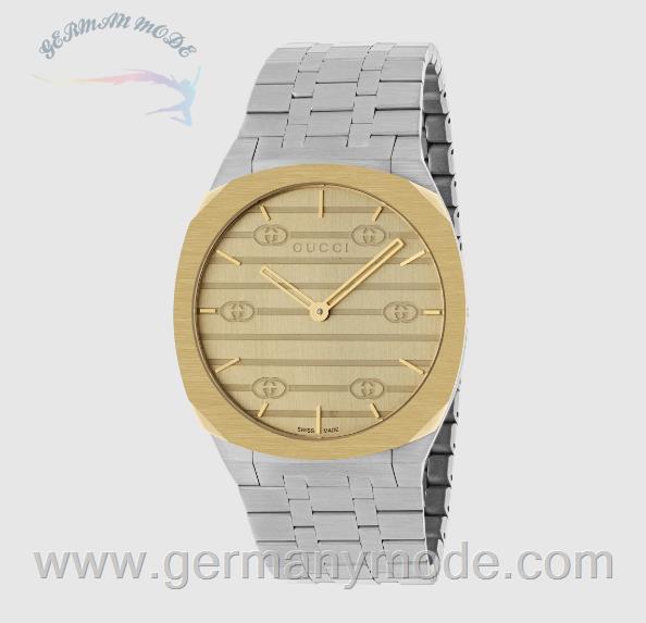 ساعت مچی زنانه گوچی ایتالیا GUCCI 25H Uhr, 38 mm ‎673123 ICUA0 9812