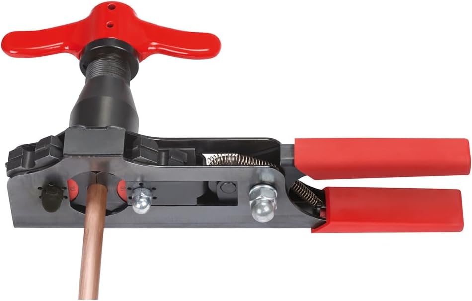 دستگاه بوردلینگ حرفه‌ای برای لوله‌کشی و تأسیسات ROTHENBERGER ROFLARE REVOLVER Taumelnde Bördelmaschine فلرینگ، انبردست، تک فلنجینگ، تکنولوژی تبرید، فناوری گرمایش