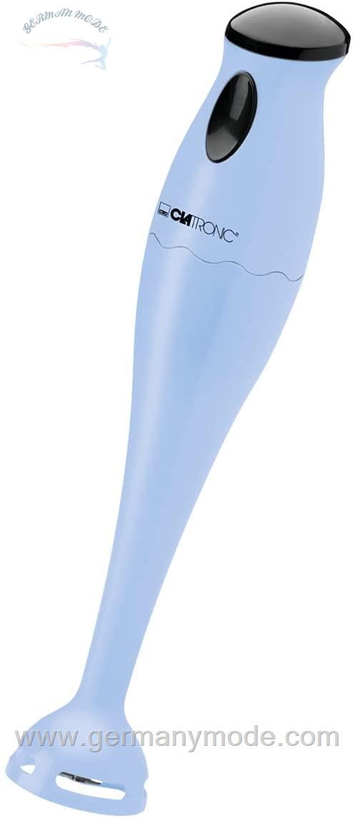 گوشت کوب برقی کلترونیک آلمان Clatronic 263921 SM 3577 Hand Blender 180 W with Mixing Cup Light Blue / Blue