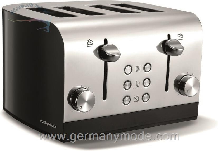توستر مورفی ریچاردز انگلستان Morphy Richards Equip 4 Slice Toaster Black