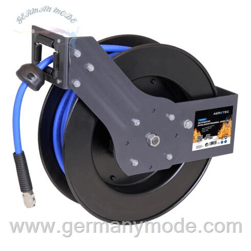 قرقره شیلنگ جمع کن هوای فشرده دیواری و شیلنگ 16 متری دراکلافت Druckluftschlauchtrommel Aerotec 16 m 20 bar