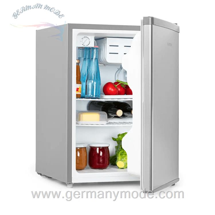 مینی یخچال فریزر 66 لیتری کلارشتاین آلمان Klarstein Cool Kid Kühlschrank Minibar Mini-Kühlschrank Silbergrau 42 dB 66 Ltr