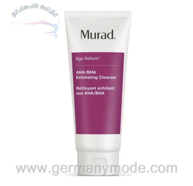 کرم لایه بردار جوانساز آبرسان 200 میل مورد آمریکا Murad Hydration AHA/BHA Exfoliating Cleanser 200ml