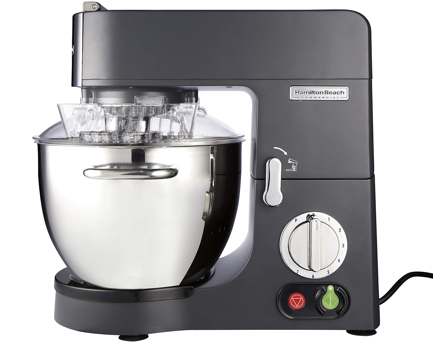 غذا ساز همه کاره 8 لیتری همیلتون آمریکا Hamilton Beach Commercial®، CPM800-CE، 220-240 ولت، 1500 وات، NSF، گواهینامه های CE، خاکستری
