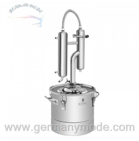 دستگاه تقطیر و تصفیه روغن رویال کترینگ آلمان Royal Catering B-Ware Destilliergerät - Edelstahl - 20 L RCAD20