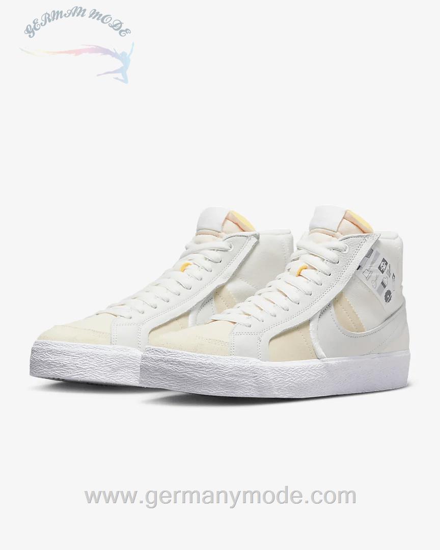 کتانی اسکیت برد مردانه نایک آمریکا Nike SB Zoom Blazer Mid Premium - DZ7587-110