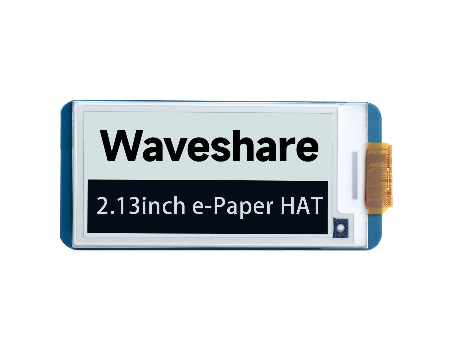 خرید از آمازون - نمایشگر کاغذ الکترونیکی Waveshare 2.13 اینچی HAT V4 250x122 رزولوشن صفحه نمایش جوهر الکترونیکی ماژول کاغذ الکترونیکی با کنترلر تعبیه شده تازه سازی جزئی برای Raspberry Pi/Jetson Nano/Arduino، پشتیبانی از رابط SPI