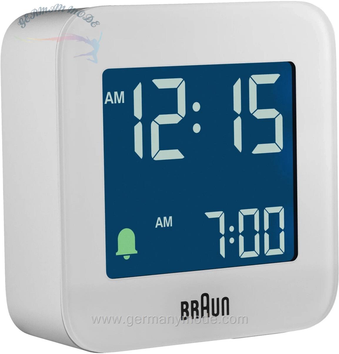 ساعت دیجیتال رومیزی براون آلمان Braun BC08 BC08 W DCF