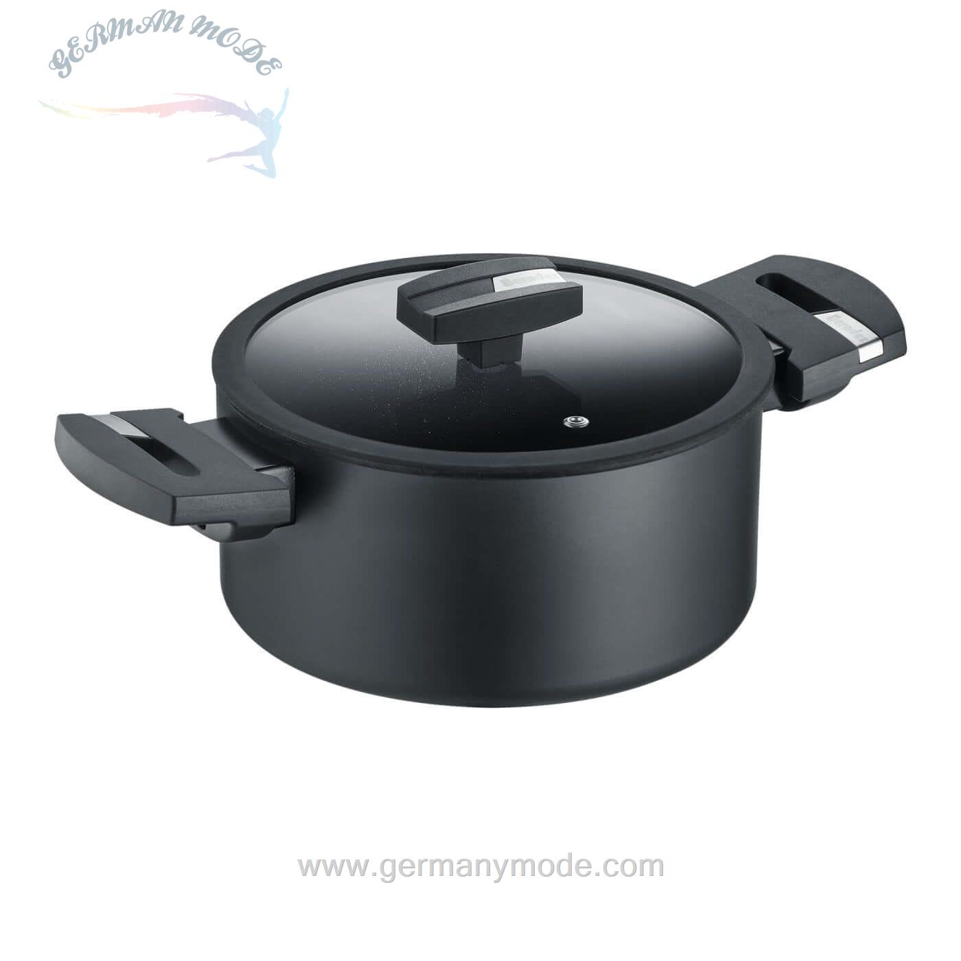قابلمه 1 پارچه برندس آلمان Berndes Kochtopf mit Glasdeckel aus recyceltem