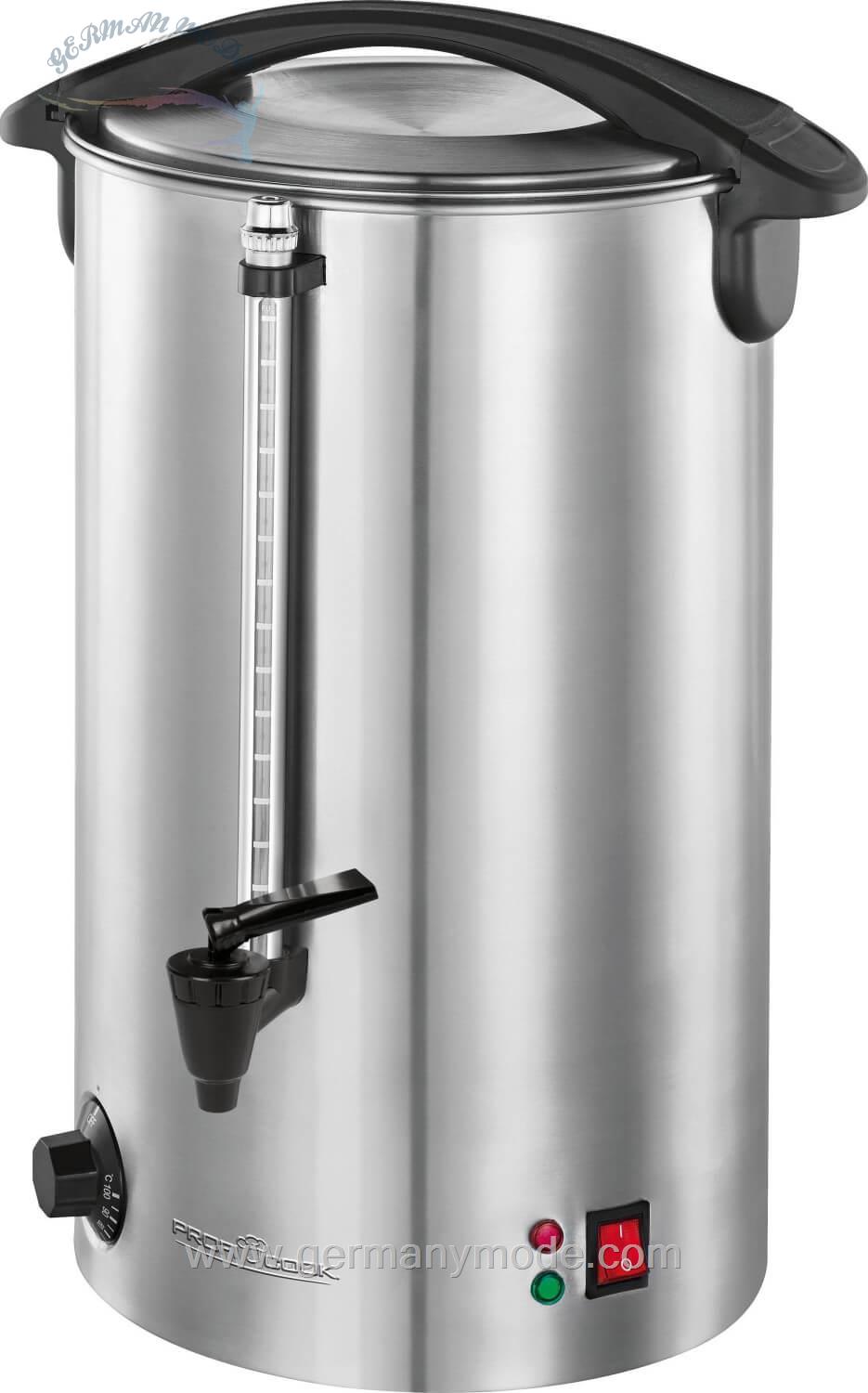 سماور برقی مجلسی ۷ لیتری پروفی کوک آلمان ProfiCook Heißgetränke- und Glühweinautomat PC-HGA 1196- 1500 W