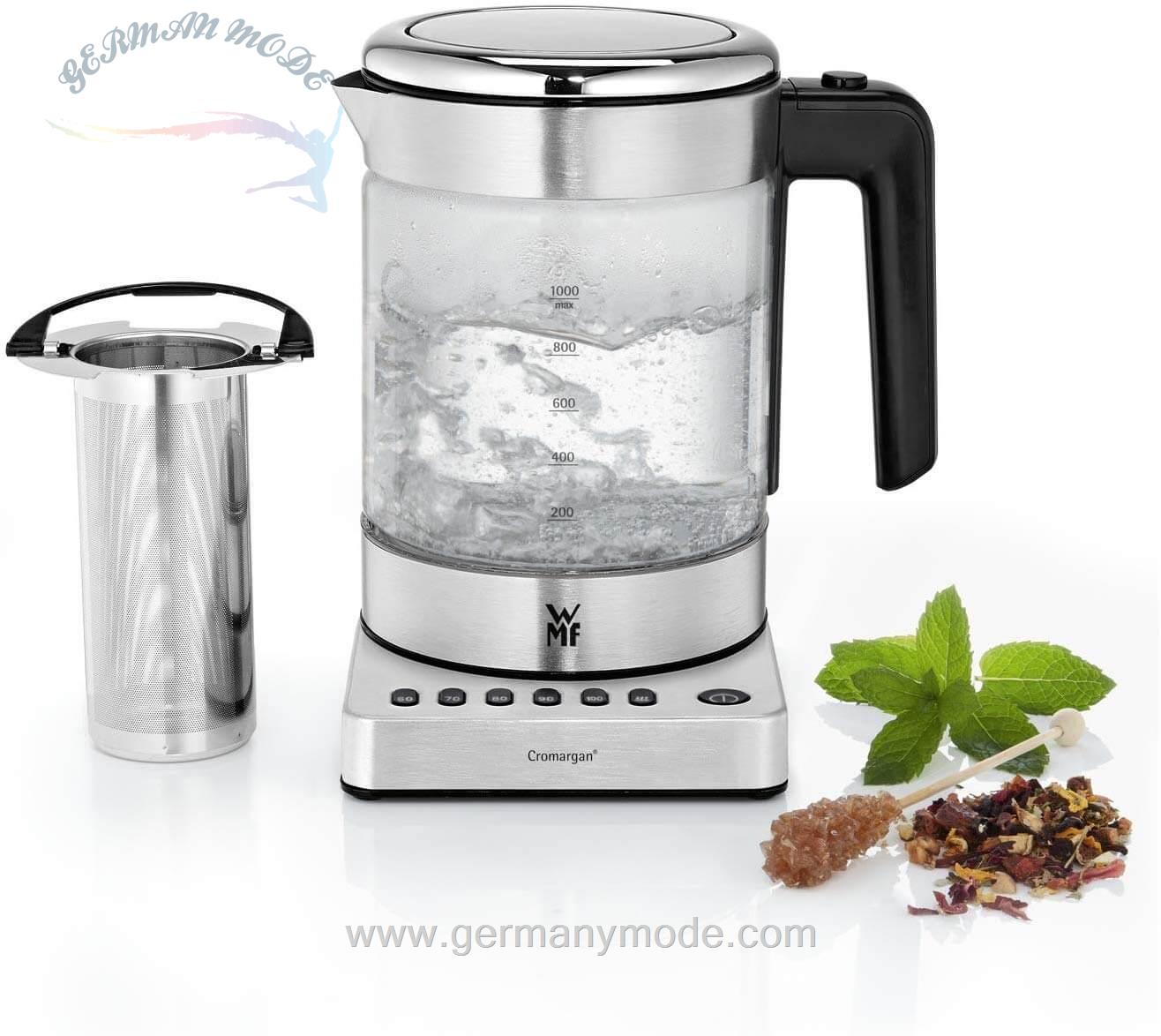 کتری برقی وی ام اف آلمان WMF WMF KÜCHENminis Glas-Wasserkocher Vario 1l