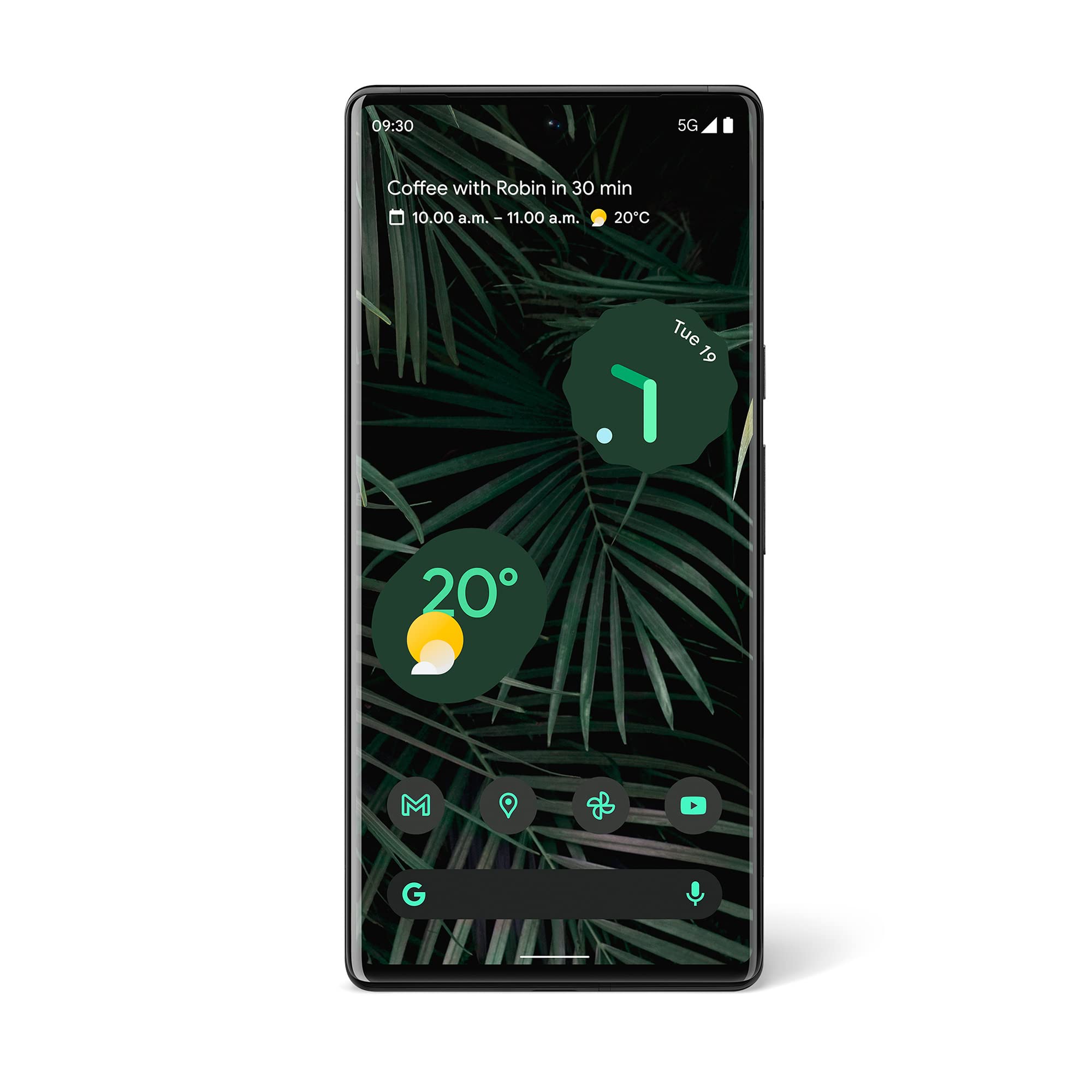 خرید از آمازون - Google Pixel 6 Pro 17 سانتی‌متری (6.7 اینچی) دو سیم‌کارت Android 12 5G USB Type-C 12 Go 128 Go 5003 mAh Noir